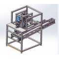 Automatic wing cut-up machine